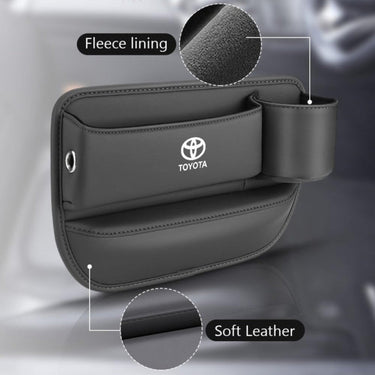 Multi Function Car Seat Gap Storage Box For Toyota, Suzuki, Honda, Kia, Hyundai & More